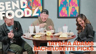 Tim and David Try Tayshia Adams’s Favorite LA Spots | Send Foodz