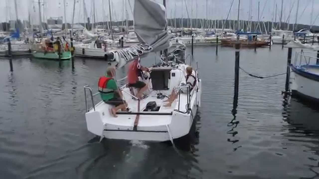 First Seascape 27 in Denmark - minbaad.dk boat test - YouTube