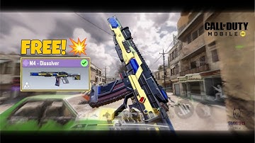 FREE M4 - Dissolver is Unstoppable🔥 | COD Mobile |