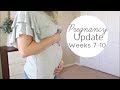 Pregnancy Update Weeks 7-10 | Symptoms, Cravings, Gender Guess