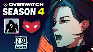 Overwatch Season 4 - New Heroes, Mythic Skins, BlizzCon, & More!