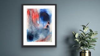 How to Paint an Abstract Watercolour