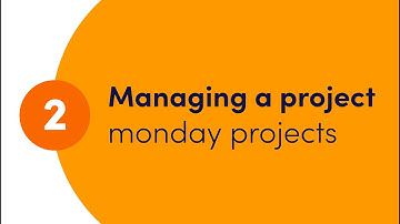 Getting started with monday projects - Ch. 2 