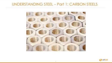 Overview Of Carbon And Alloy Steel