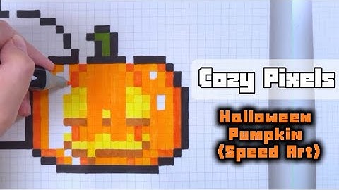 Halloween Pumpkin🎃 | Speed Art #pixelart