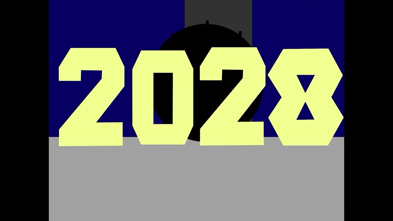 2028 Ball Drop Premiere Real Version on TV for December 31, 2027