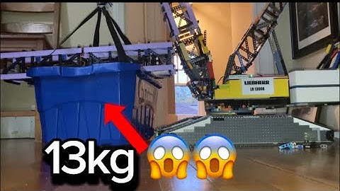 LEGO LR13000 Max Lift Test- Thank You @DawidSzmandra :)