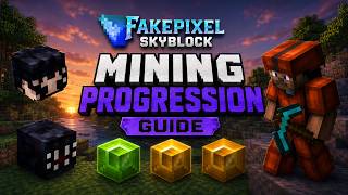 The ONLY Mining Guide You Need for FakePixel Skyblock | GamerKhushu