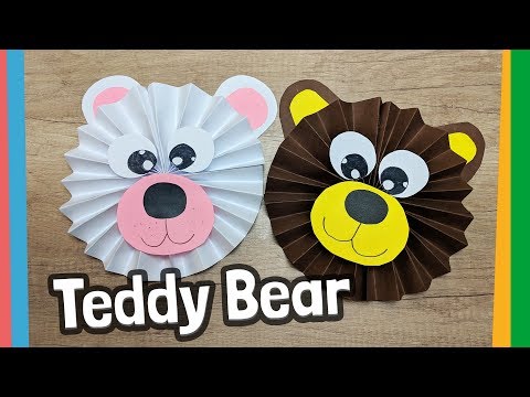 teddy bear papercraft