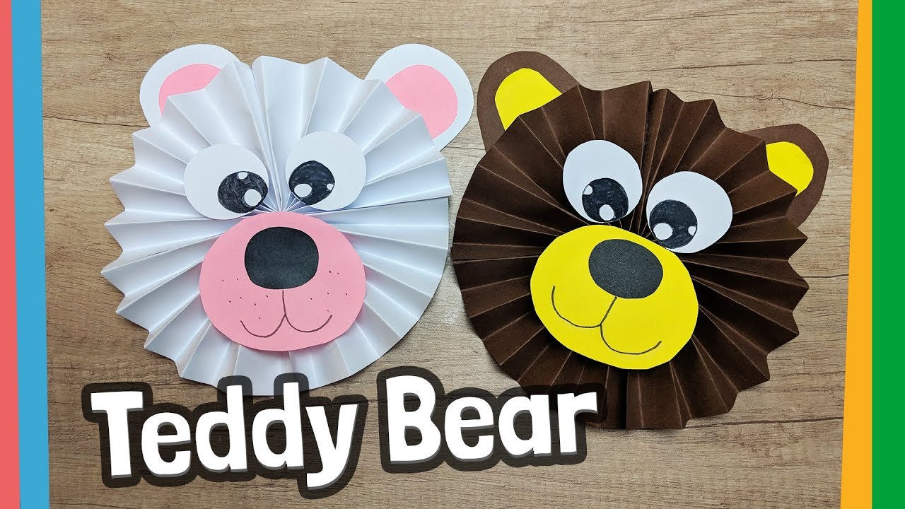 paper teddy bear craft