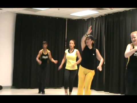 Zumba Fitness at its best! Find Vanessa on Zumba.com or join our group on Facebook (search for 'Fans of Vanessa Ledesma'). She teaches in Sterling, Reston, and Ashburn, Virginia. This is footage from the June 2009 2 hour Zumba master class in Reston, VA. Led and choreographed by Certified Zumba Instructor, Vanessa Ledesma.