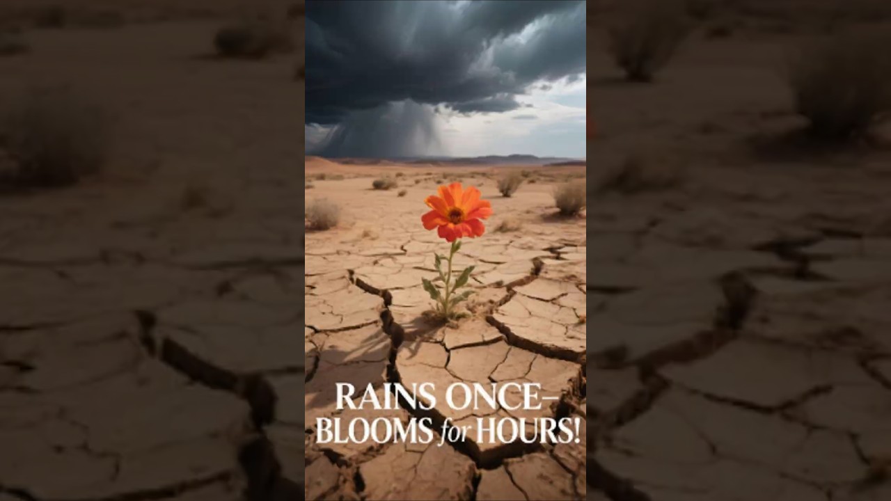 These Flowers Only Live for HOURS After Rain! 