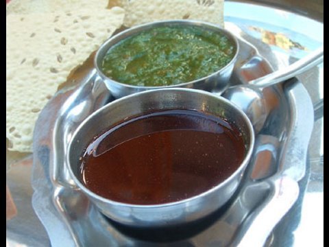 recette-de-sauce-indienne-coriandre-et-sauce-indienne-tamarin-₪-pankaj-sharma