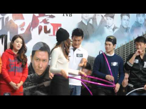20141206_鍾嘉欣@大本型《飛虎II》「星級拉票行動」1