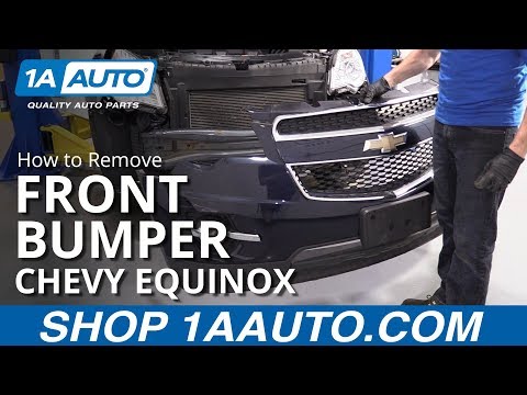 How to Remove Front Bumper 10-17 Chevy Equinox