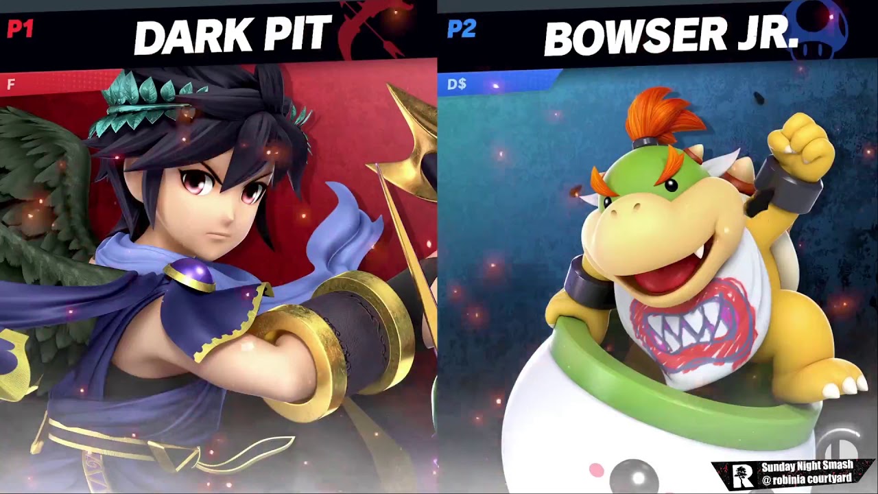 Shaxx ( Dark Pit ) Vs D-Money ( Bowser Jr ) - YouTube