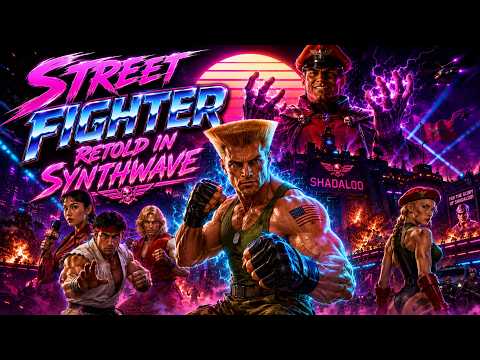 Fight for Tomorrow - STREET FIGHTER - Retold in Synthwave