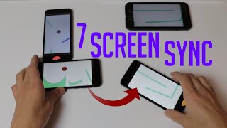 Synchronized Screen Juggling (Hand Reveal)
