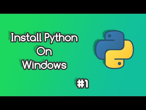 Python Tutorial #1 - Install Python on Windows