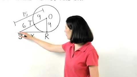 Tangents and Circles | MathHelp.com