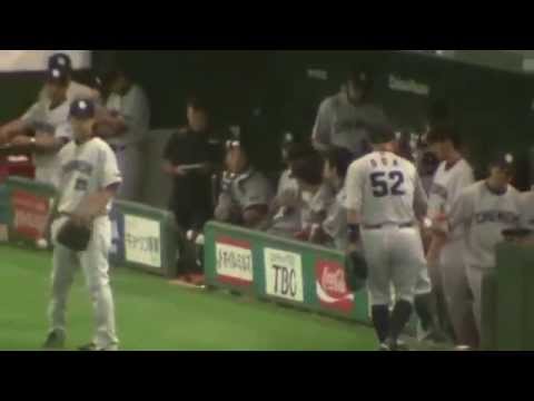 【東京Ｄ】巨人 対 中日 ２０回戦 １回表 エクトル・ルナ 先制弾 2014/8/23(土)