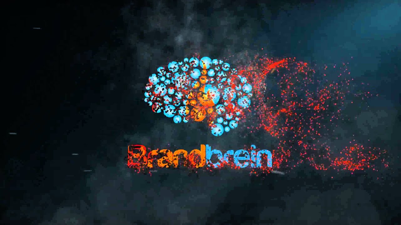 burning logo animation