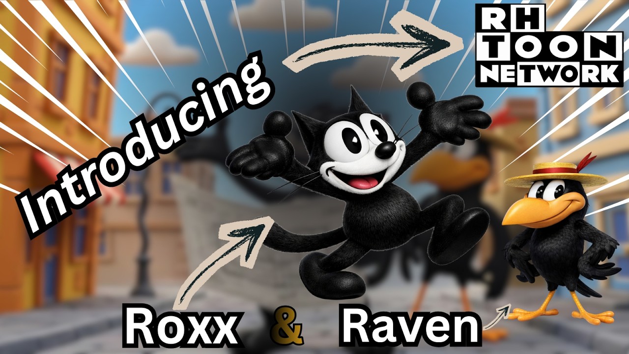 Рокс и Рейвен | Новый забавный мультфильм | Сеть RHToon