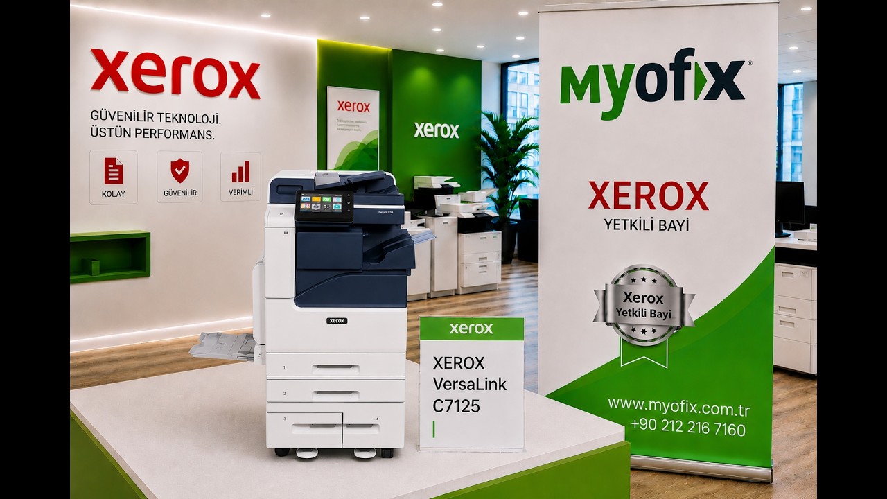 XEROX VersaLink C7125 Renkli A3 Fotokopi Makinesi 0212 216 71 60