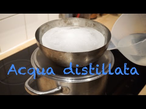 Video: Come fare l'acqua distillata in casa? Ottenere acqua distillata