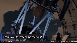 Virtual guided tour ESOs La Silla Observatory. Saturday, March 22nd, 15:00h CEST.
