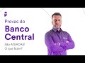 Provas do Banco Central são ADIADAS! O que fazer? - Prof. Carlos Roberto