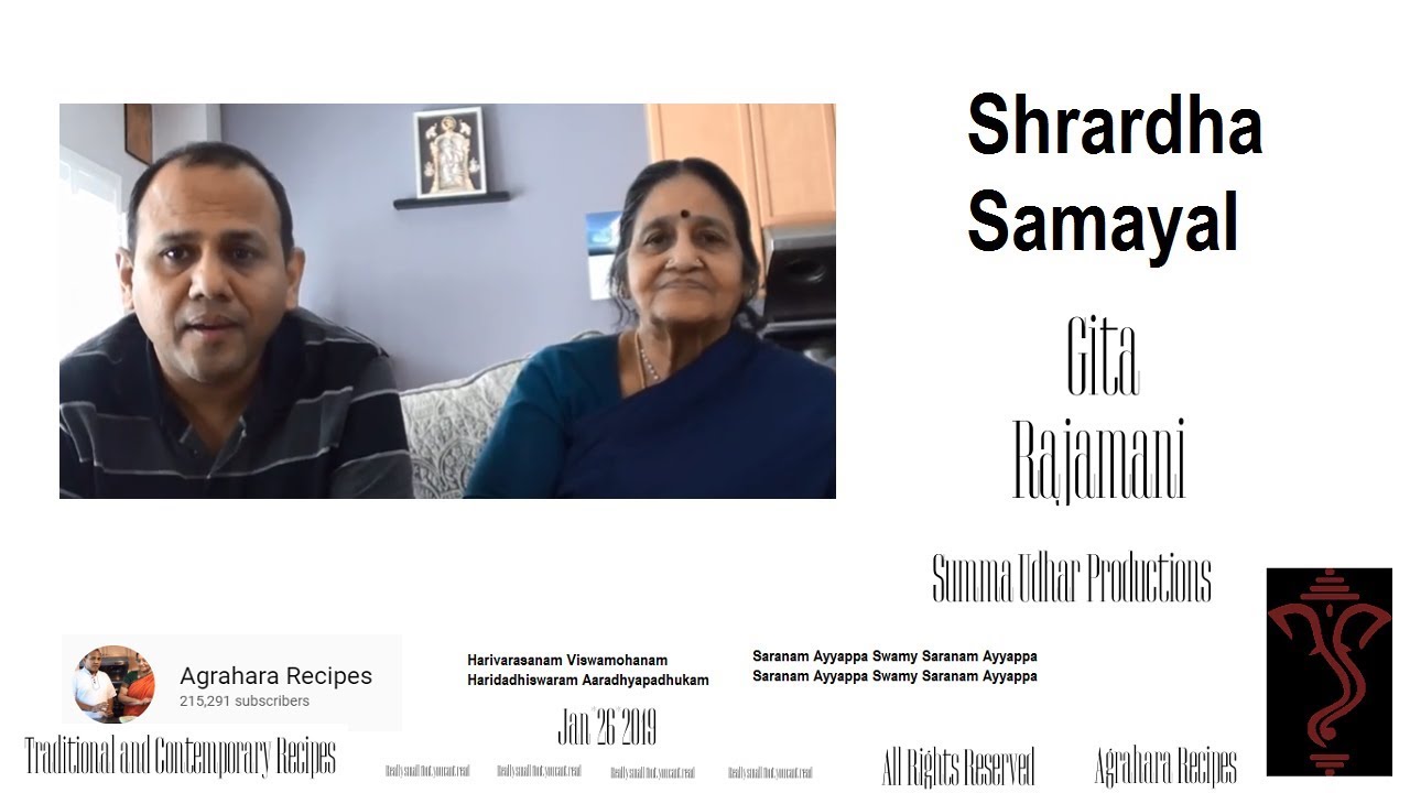 Shrardha Samayal - Intro