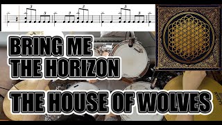Bring Me The Horizon - The House Of Wolves - Drum Cover With SHEET MUSIC