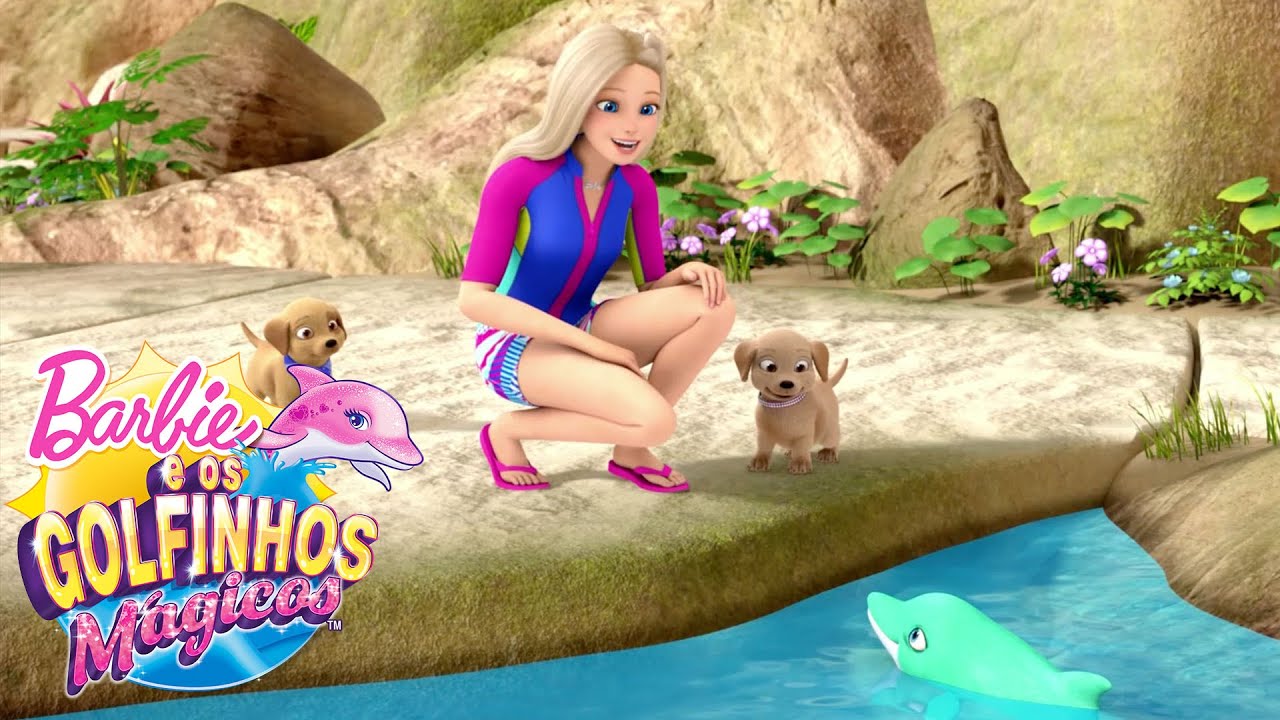 Trailer Barbie 'Golfinhos Mágicos'  Filme da Barbie Português 