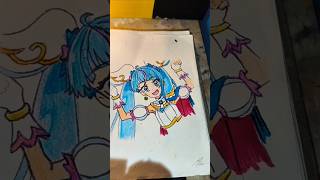 draw cure sky #drawing #precure #art