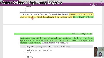 LectureVideo 18CS45 Module 2 NestedClasses Reji Thomas