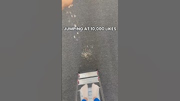 JUMPING CHALLENGE! How many likes can we get? #shorts #challenge #jump #like