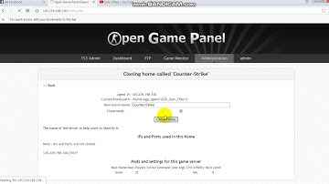 How To Make Server ON OGP Open Game Panel