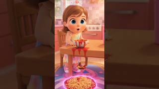 Maya &amp; Zappi's BIGGEST Spaghetti Adventure! 🌈🍝