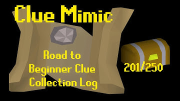 OSRS - Clue Mimic Loot From 50 Beginner Clue Scroll Caskets [201/250]