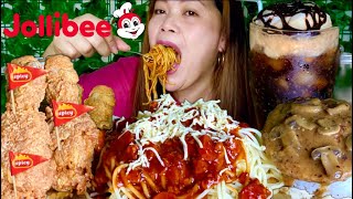 ALL TIME FAVORITE JOLLIBEE SUPER MEAL STYLE MUKBANG | COOKING & EATING | MUKBANG PHILIPPINES