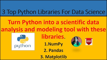 3 Top Python Libraries For Data Science RATAN AGARWAL IT INFORMER