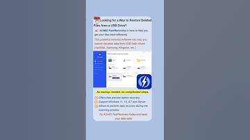 USB Data Recovery: Restore Deleted Files in 3 Steps #recovery #usb #disk #flashdrive #data