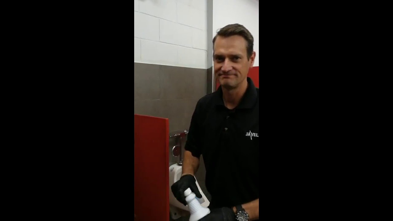 Javelin Urinal Treatment video YouTube
