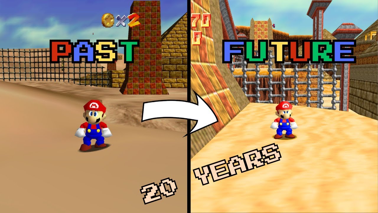 Super Mario 64 But It’s 20 Years in the Future (SM64 Decades Later) - Gameplay [11]
