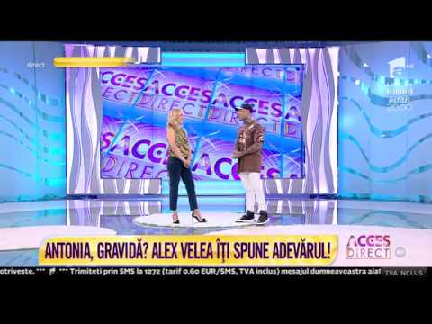 Antonia, gravidă pentru a patra oară? Alex Velea dă cărțile pe față: