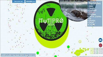 Agar.io - How to solo tricksplit // Solo splitrun // Petridish