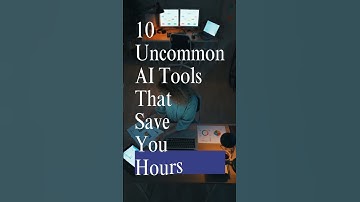 10 Uncommon AI Tools That Save You Hours #aitools #ai #productivity #creativecontentcreator