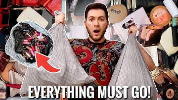 GETTING RID OF MY MAKEUP COLLECTION! everything must go