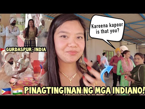 Pinagtinginan ng mga Indiano ang Head Turner #filipino Beauty!